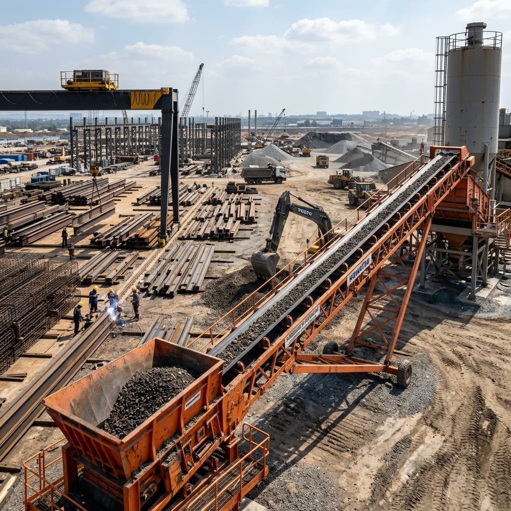 Curved structural steel in construction